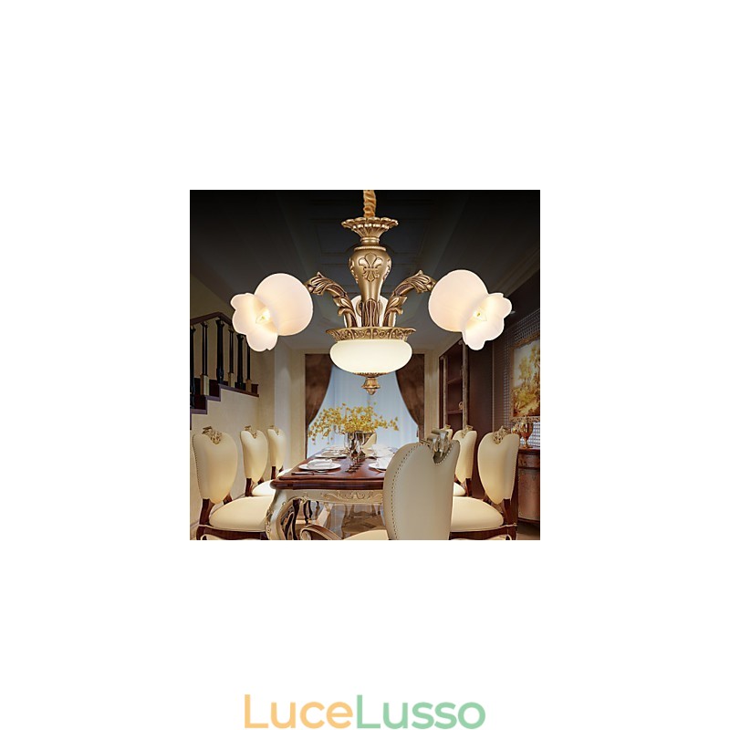 Moderno Contemporaneo Altri Lampadari in Metallo