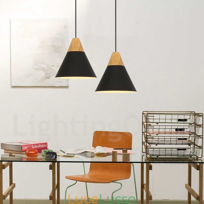 Lampada a sospensione moderna contemporanea a 1 luce