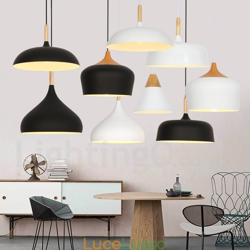 Lampada a sospensione moderna contemporanea a 1 luce