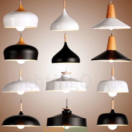 Lampada a sospensione moderna contemporanea a 1 luce Lampada a sospensione moderna contemporanea a 1 luce