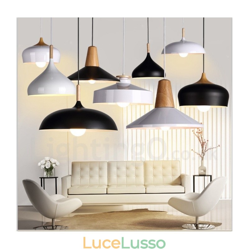 Lampada a sospensione moderna contemporanea a 1 luce