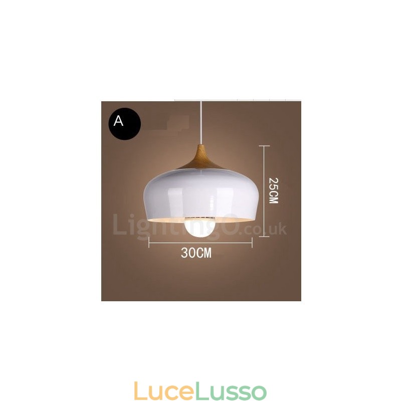 Lampada a sospensione moderna contemporanea a 1 luce
