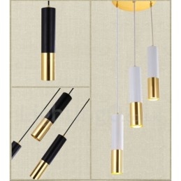 Lampada a sospensione moderna e contemporanea a 3 luci