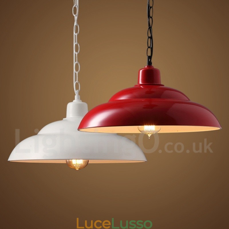 Lampada a sospensione retrò vintage a 1 luce