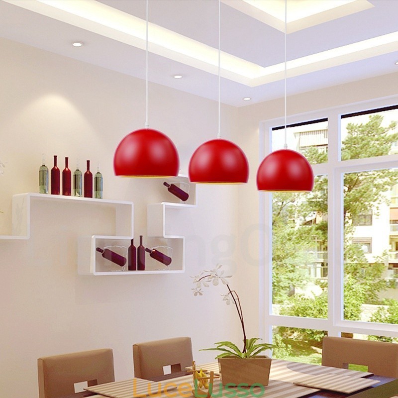 Lampada a sospensione moderna e contemporanea a 1 luce