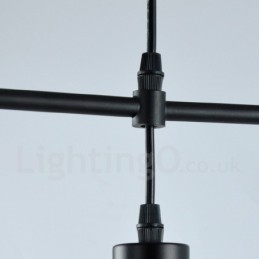 Lampada a sospensione moderna contemporanea in metallo a 1 luce