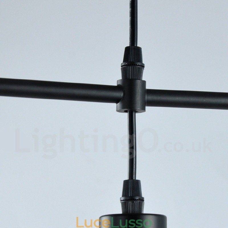 Lampada a sospensione moderna contemporanea in metallo a 1 luce
