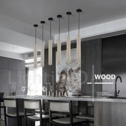 Lampada a sospensione moderna contemporanea in cemento a 1 luce