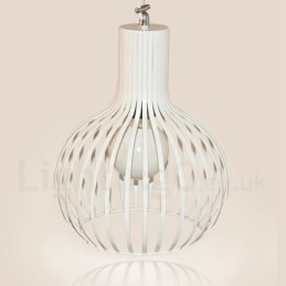 Lampada a sospensione moderna contemporanea in metallo a 1 luce