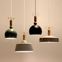 Lampada a sospensione moderna contemporanea multicolore