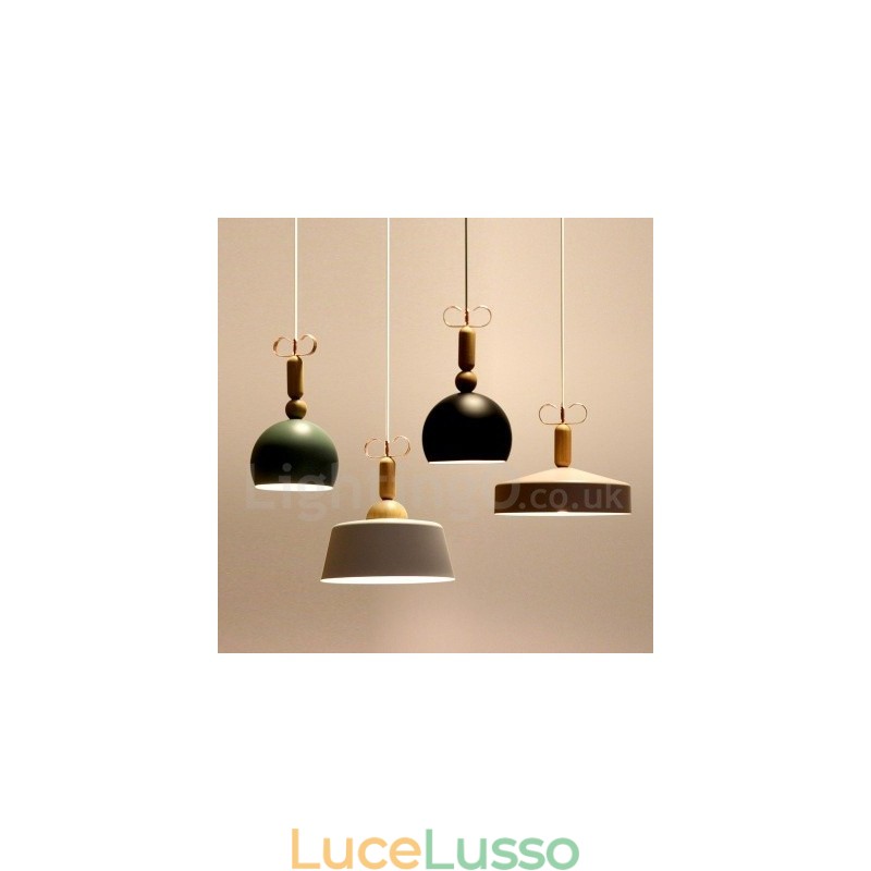 Lampada a sospensione moderna contemporanea multicolore