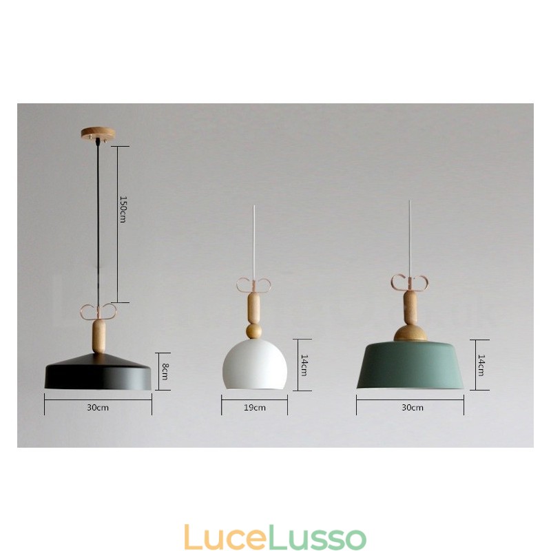 Lampada a sospensione moderna contemporanea multicolore