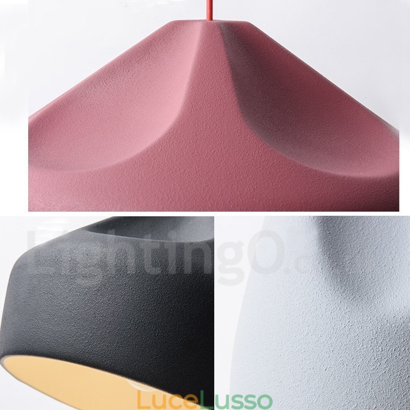 Lampada a sospensione moderna contemporanea multicolore