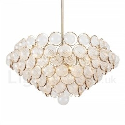 Lampada a sospensione moderna contemporanea di lusso a 1 luce