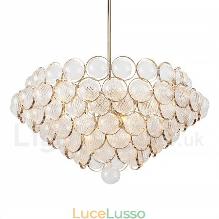 Lampada a sospensione moderna contemporanea di lusso a 1 luce Lampada a sospensione moderna contemporanea di lusso a 1 luce
