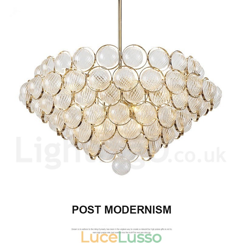 Lampada a sospensione moderna contemporanea di lusso a 1 luce
