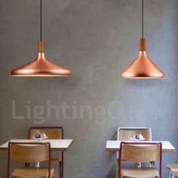 Lampada a sospensione moderna contemporanea in metallo a 1 luce