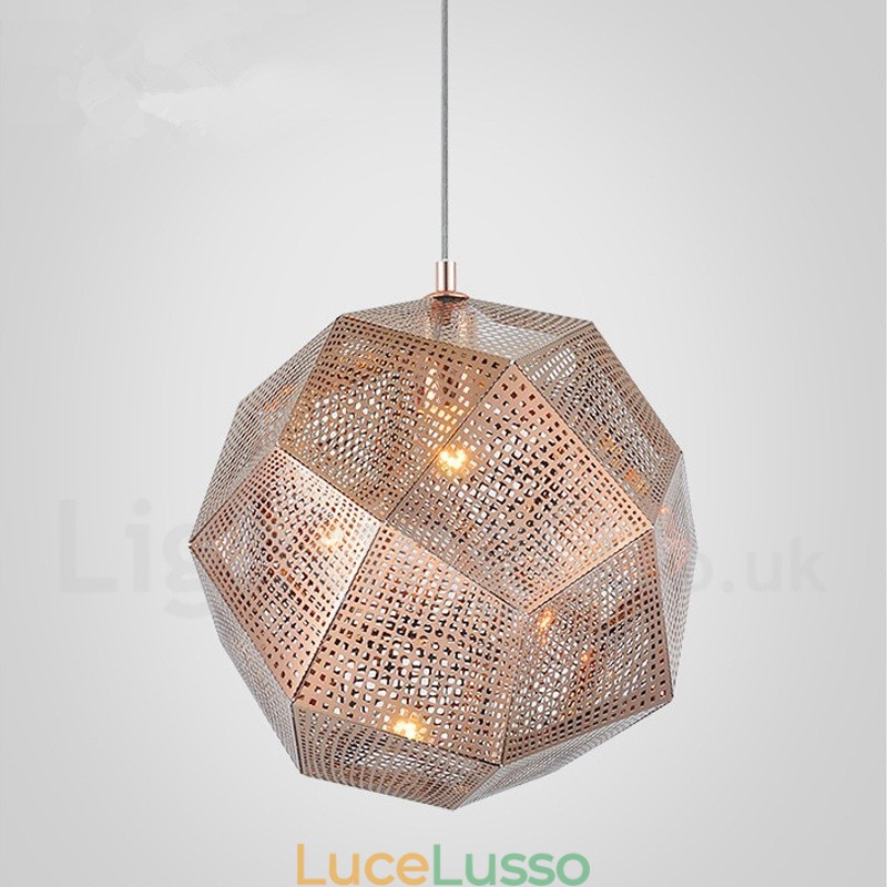 Lampada a sospensione moderna contemporanea a 1 luce a globo