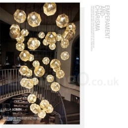 Lampada a sospensione moderna contemporanea a 1 luce a globo
