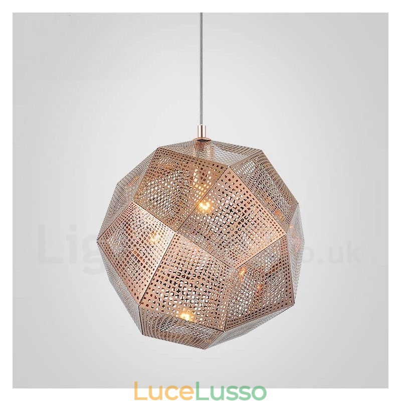 Lampada a sospensione moderna contemporanea a 1 luce a globo