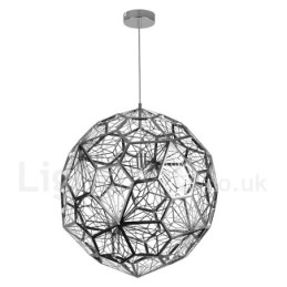 Lampada a sospensione moderna contemporanea a 1 luce a globo