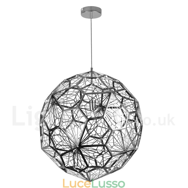 Lampada a sospensione moderna contemporanea a 1 luce a globo