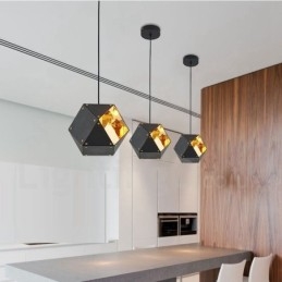 Lampada a sospensione moderna contemporanea a 1 luce