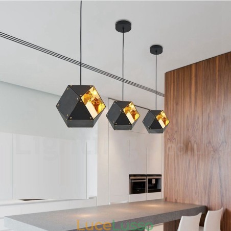Lampada a sospensione moderna contemporanea a 1 luce Lampada a sospensione moderna contemporanea a 1 luce