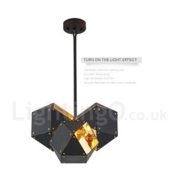 Lampada a sospensione moderna e contemporanea a 3 luci