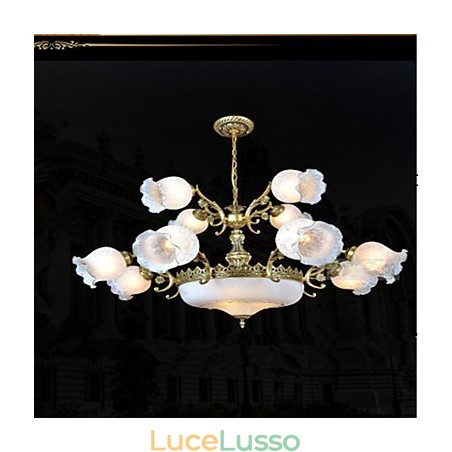 Lampadario Tradizionale Classico Vintage Retro Metallo Lampadario Tradizionale Classico Vintage Retro Metallo