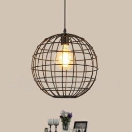 Lampada a sospensione Country Vintage Globe