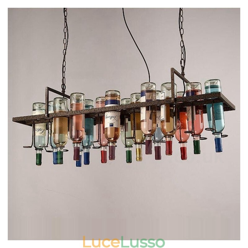 Lampada a sospensione classica tradizionale in metallo