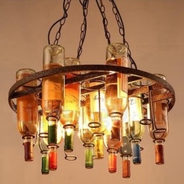 Lampada a sospensione classica tradizionale in metallo
