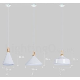 Lampada a sospensione moderna contemporanea a 1 luce