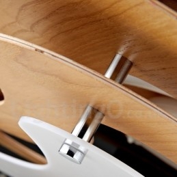 Lampada da soffitto in legno