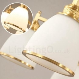 Lampadario in rame e metallo integrato Rustic Lodge a 3 luci