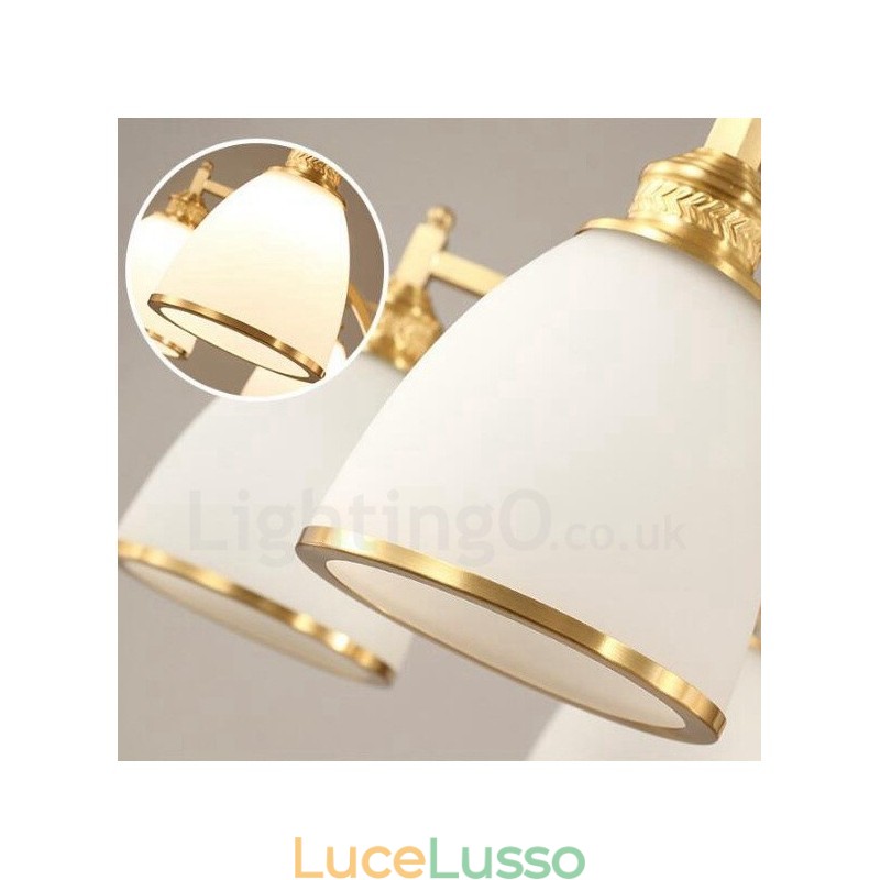 Lampadario in rame e metallo integrato Rustic Lodge a 3 luci