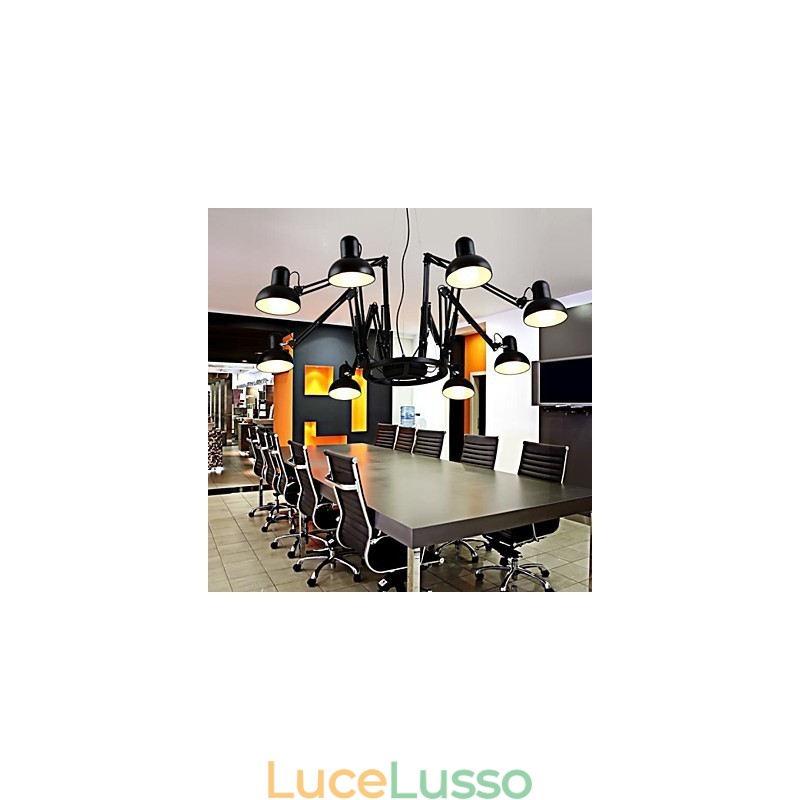 Lampadario Mini Stile Moderno Contemporaneo Metallo