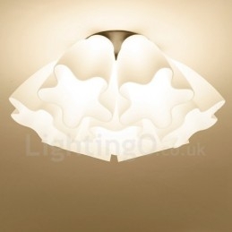Lampadario integrato rustico a 7 luci