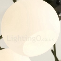 Lampadario tradizionale classico integrato a 5 luci