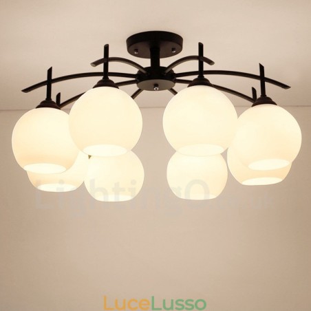 Lampadario tradizionale classico integrato a 8 luci Lampadario tradizionale classico integrato a 8 luci