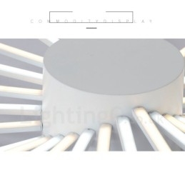 Lampadario moderno contemporaneo in metallo integrato da 28 luci