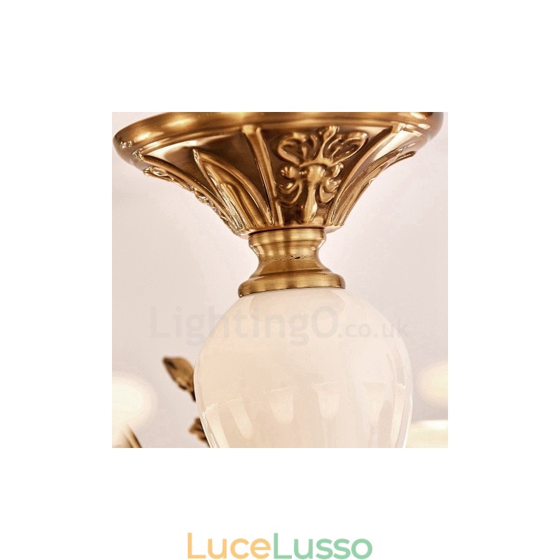 Lampadario di lusso tradizionale classico integrato in metallo a 15 luci