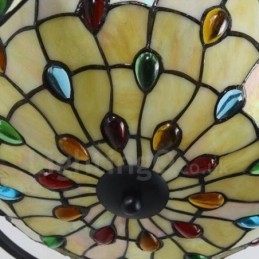 Lampadario integrato in stile mediterraneo a 11 luci
