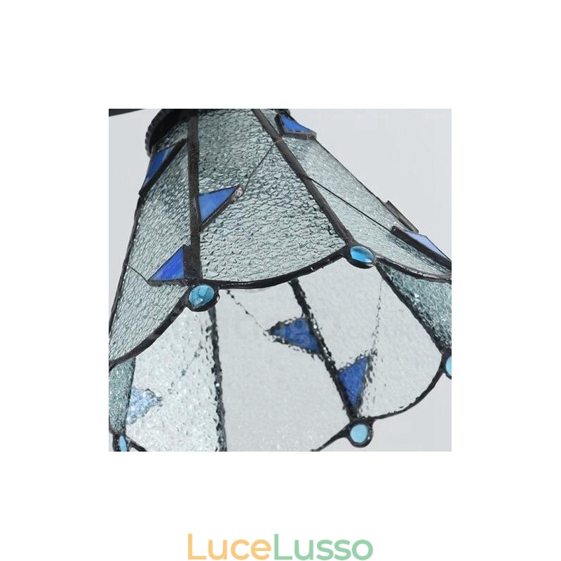 Lampadario in metallo con 11 luci in stile mediterraneo integrato per vasca da bagno