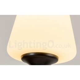 Lampadario in metallo integrato Rustic Lodge a 6 luci