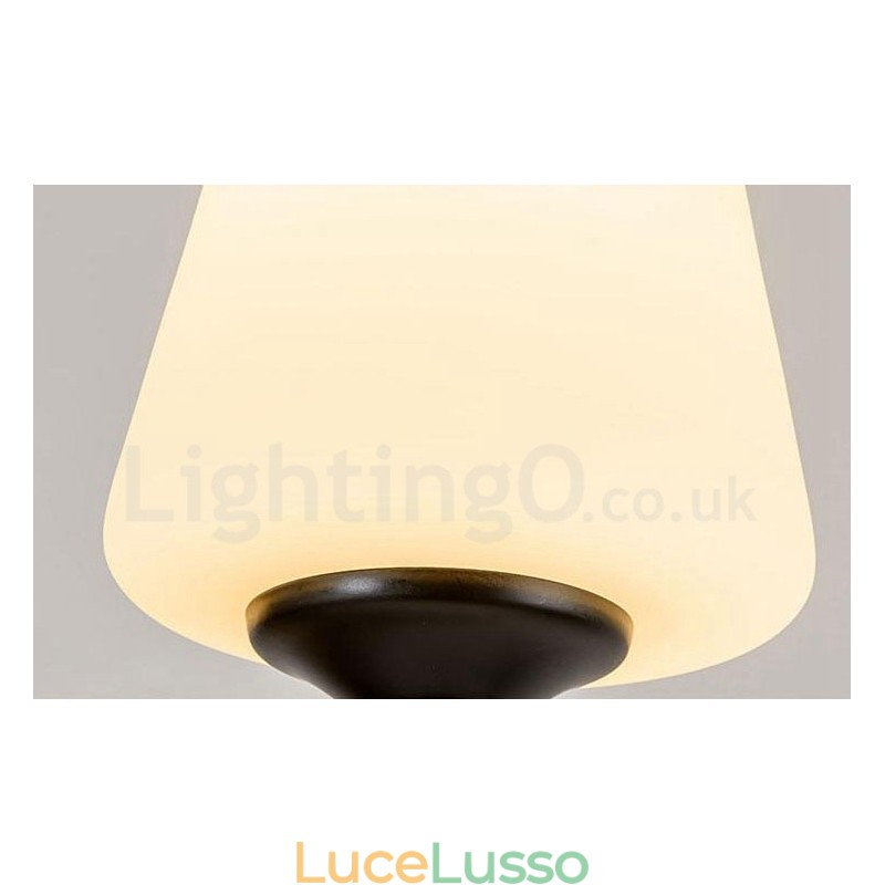 Lampadario in metallo integrato Rustic Lodge a 6 luci