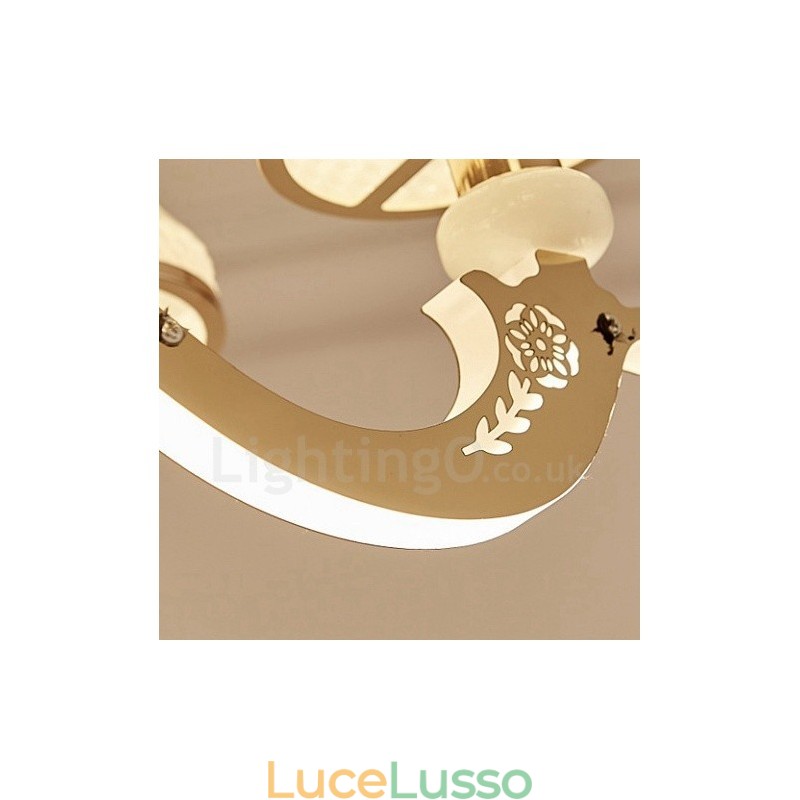 Lampadario di lusso in metallo integrato classico tradizionale a 6 luci