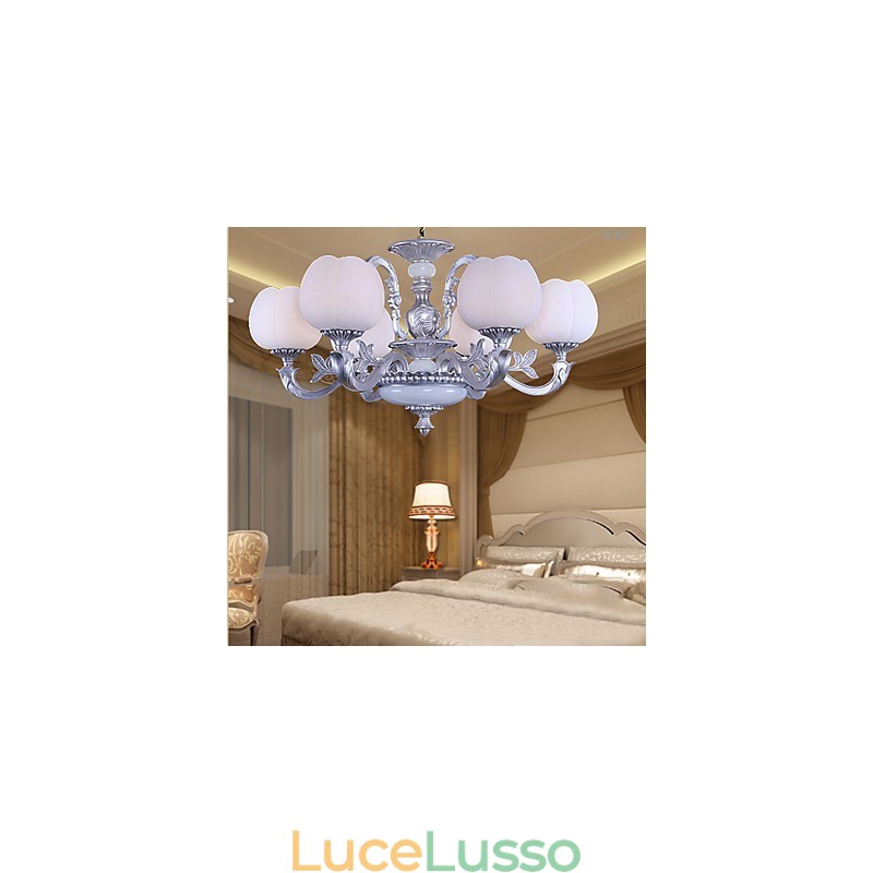 Lampadario moderno contemporaneo in metallo