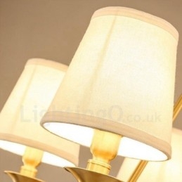 Lampadario in rame e metallo integrato Rustic Lodge a 3 luci
